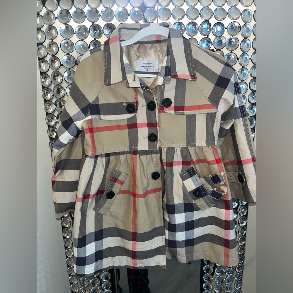 Girls Stylish Smallfishyuyu Jacket with Hood size 8